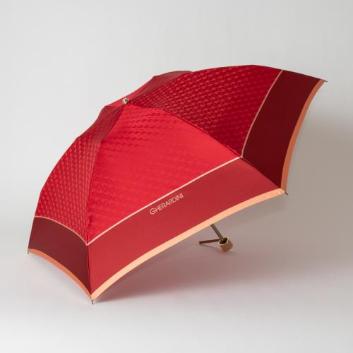 GHERARDINI＞モノグラムデザイン折りたたみ雨傘／レッド | ANA 