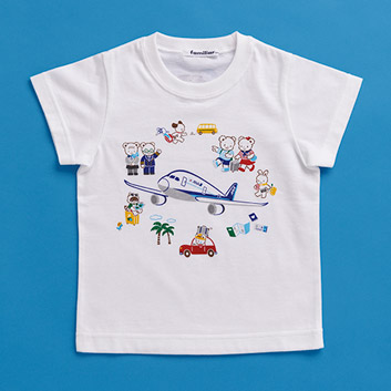 ＜ANAオリジナル＞familiar for ANA Tシャツ110cm （旅の思い出